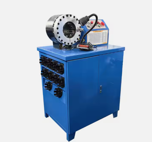 Digital Control Automotive Brake Lines Hydraulic Hose Fitting Press Crimping Machine for Carbon Steel JIS Metric Fitting Joint