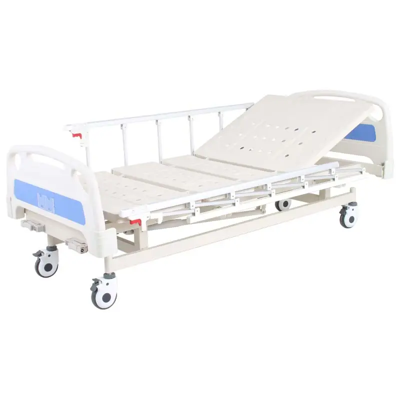 Affordable Two-Function Manual 2-Crank Medical Bed for Elderly Patient Nursing