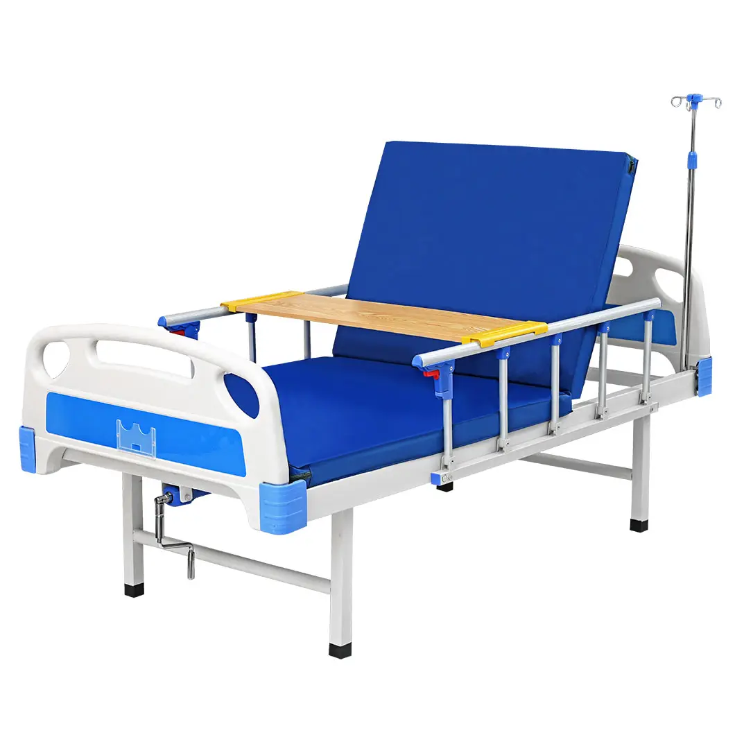 Wholesale High Quality Manual Single 1 Crank One Function Nursing Medical Bed