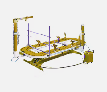 Overall Lfiting Auto Body Frame Machine Dent Puller Machine Car Body Repair Frame Straightening Machine