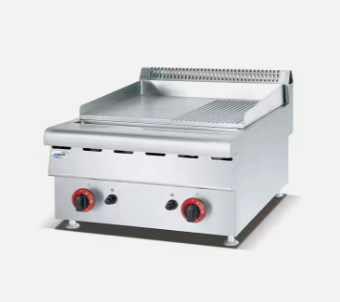 Restaurant Equipment Stainless Steel Bbq Electric Flat Griddle Table Top Gas Griddle Grill