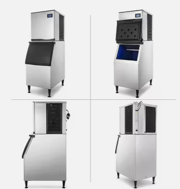 Commercial Ice Machine 500kg - Ice Cube Maker for Bar, Milk Tea, and Shops