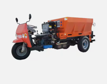 SFJ-1.5 manure spreader tractor trailed double transmission chains farmyard manure spreader large fertilizer spreading machine