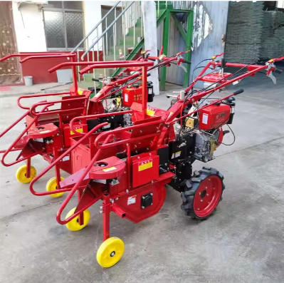 Mini Hand Push Self-Propelled Corn Harvester - Easy to Operate Maize Machine