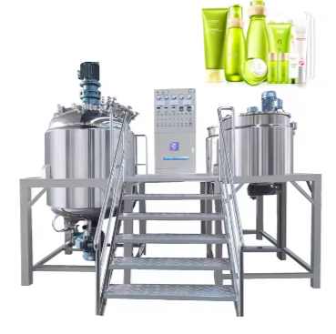 100L Vacuum Emulsifier Mixer for Cosmetic Lotion and Cream