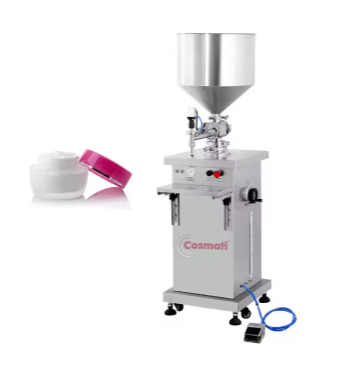 Semi-Automatic Stainless Steel Filling Machine for Skincare Cosmetics