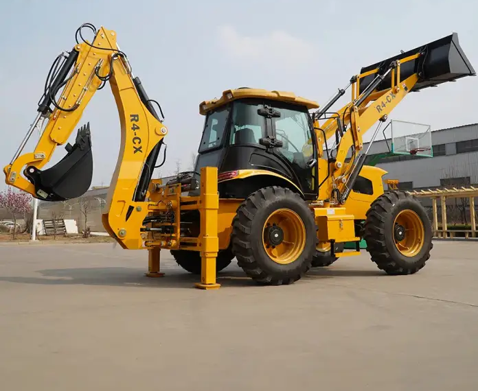 New Diesel CE EPA Engine Mini Backhoe Excavator Loader – 4x4 Farm Tractor Retroexcavadora Model: R929E