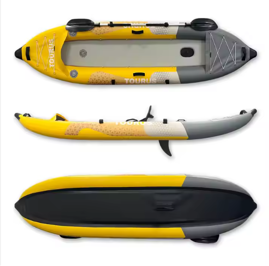 Factory's New Inflatable Kayak Design Finished and On Sale Inflatable Fishing Kayaks Inflatable Pedal Kayak