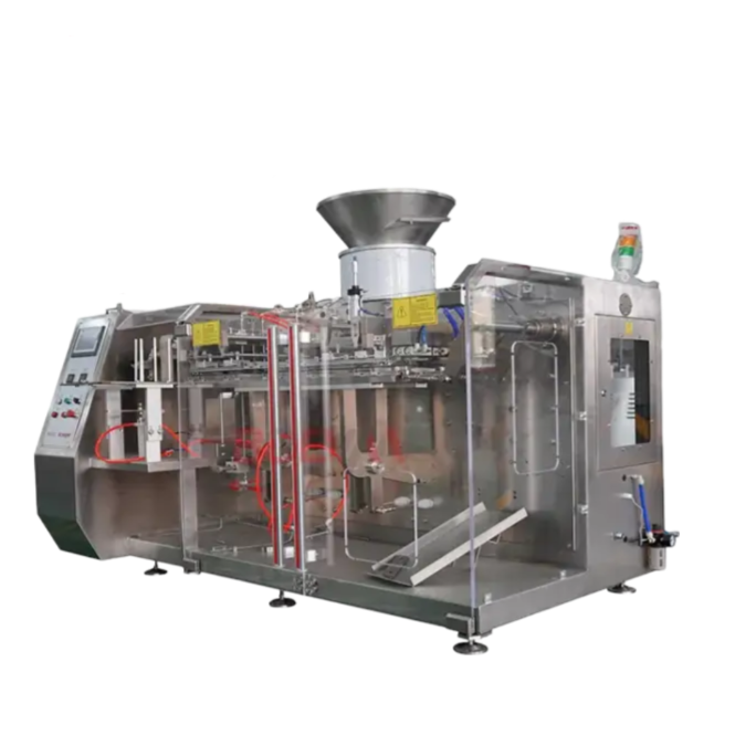 Automatic Sugar Candy Packaging Machine Horizontal Premade Pouch Packaging Machinery