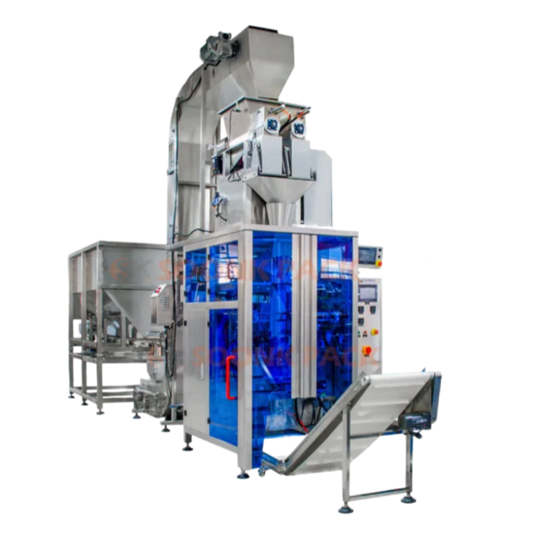 Automatic Weighing 1KG 2KG 5KG Ice Cube Bag Packing Machine With Waterproof Type Ice Cube Ice Tube Bag Packaging Machine