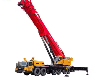 SAC1300S SANY All Terrain Crane 130 Tons Lifting Capacity Crane Truck Good Condition For Sale