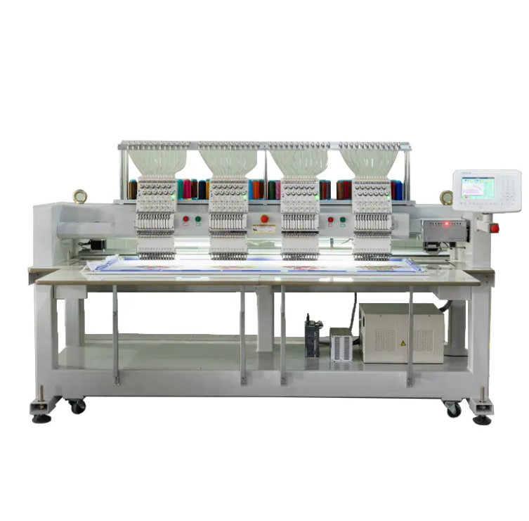 Automatic Computer 2 head 6 head Embroidery Machine