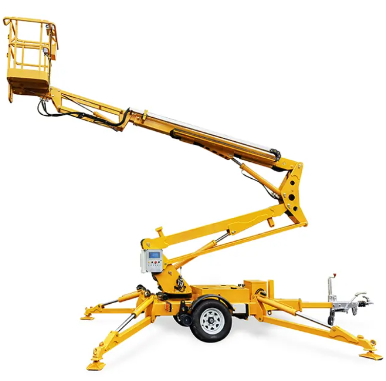 16m Hydraulic Cherry Picker Boom Lift Truck Engine Cherry Picker