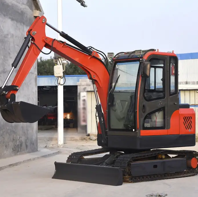 Multi EPA Engine 1 Ton Mini Excavator machine Farm Digger 3 ton Kubota Engine Excavator