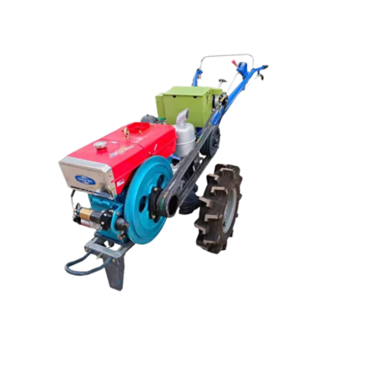 15 HP Walk Behind Tractor Motocultor With Accessories Walk-Behind Tractor