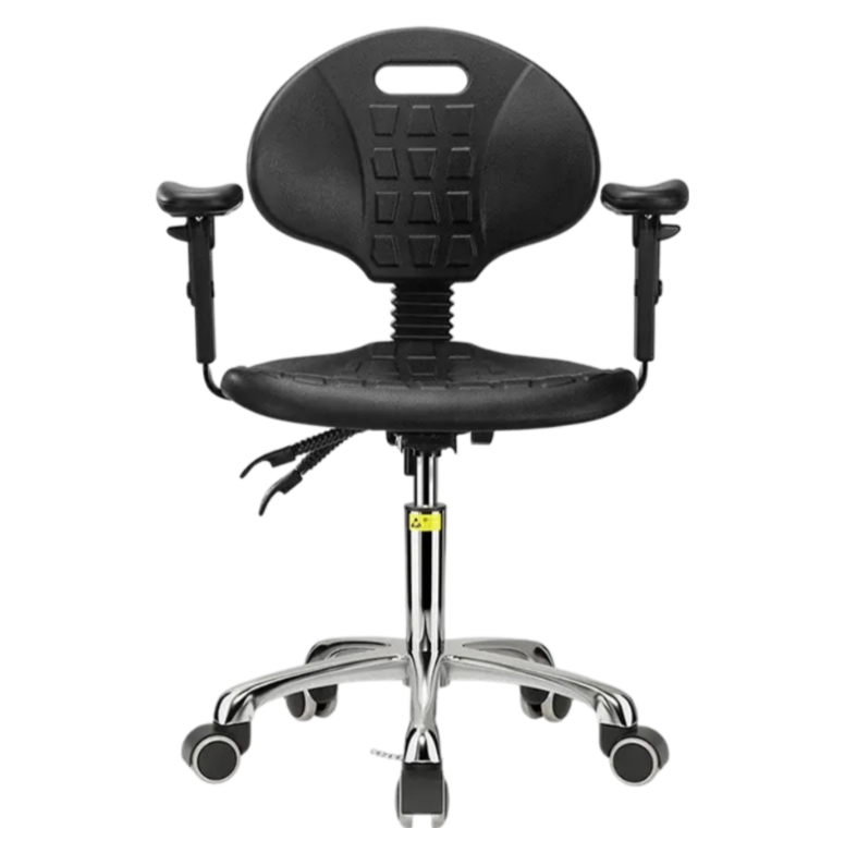 Laboratory chairs anti-static backrest