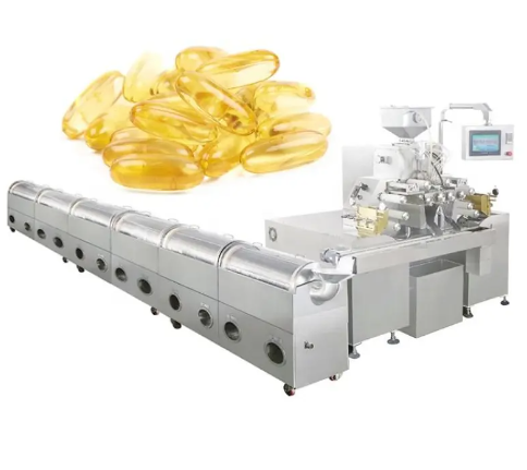 RJN-200 Fully Automatic Fish Oil Soft Gel Gelatin Capsule Packaging Paintball Softgel Encapsulation Capsule Filling Machine