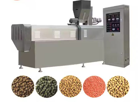 Automatic dry fish food extruder fish feed making machine floating sinking fish feed production processing line