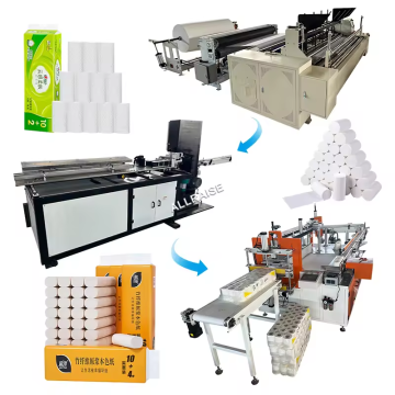 Fully Automatic high speed toilet paper production line