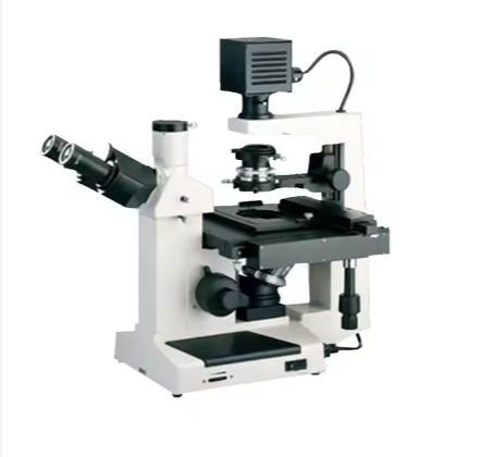 400x Magnification Trinocular Inverted Phase Contrast Biological Microscope (model A14.0202) | Medical Optical Equipment