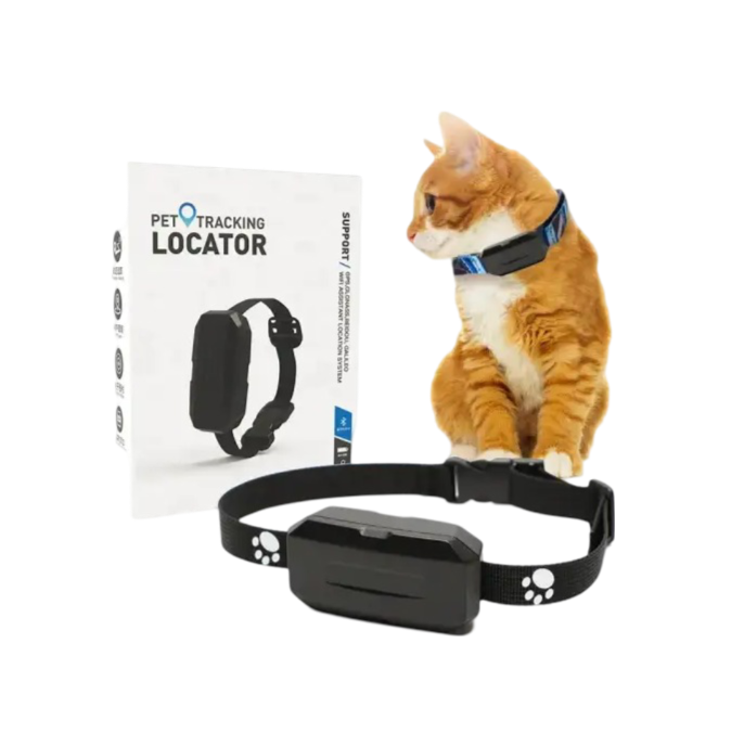 Waterproof Mini Smart GPS Pet Tracker Dog Cat Intelligent Pet Collar With GPS Track Playback Function