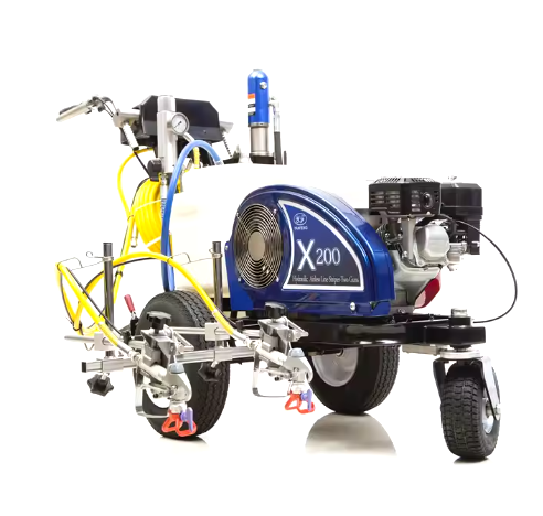 Cold Paint Spraying Road Line Marking Machine with Line Driver