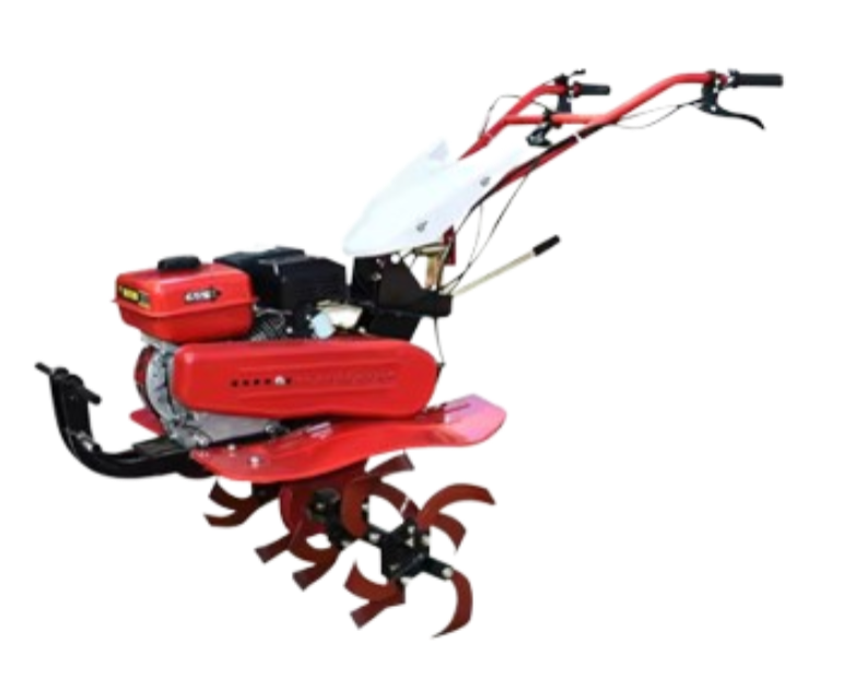 170 Belt 2WD Petrol Micro-Tiller with Five Accessories (Rubber Wheels, Weeding Wheels, Small Trench Plow, Little Iron Wheel & Two Drive Rotary Ploughing Knife)