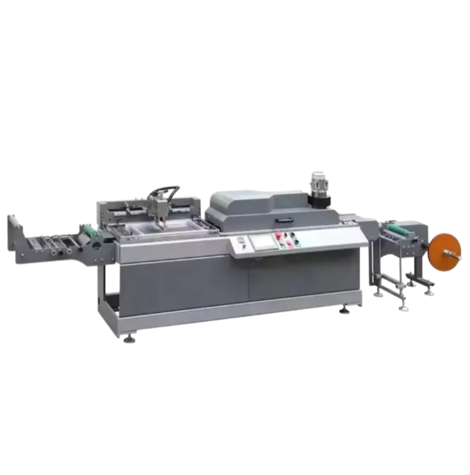 1 Color 5m/Min Roll To Roll Screen Printer Silk Screen Printing Machine For Garment Wash Care Label