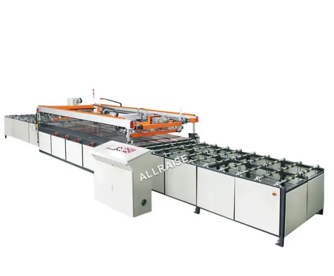 Automatic Logo Decorative Glass Sheets Silk Screen Printer Digital Glass Sheet Printing Machine