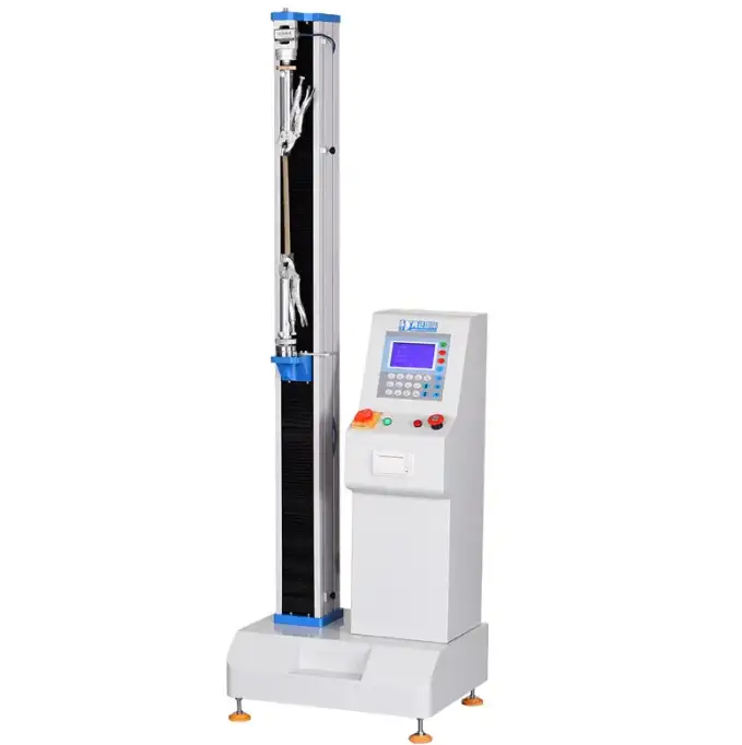 Lab Electronic Control Tensilt Test Machine Single Column Universal Tensile Material Testing Equipment