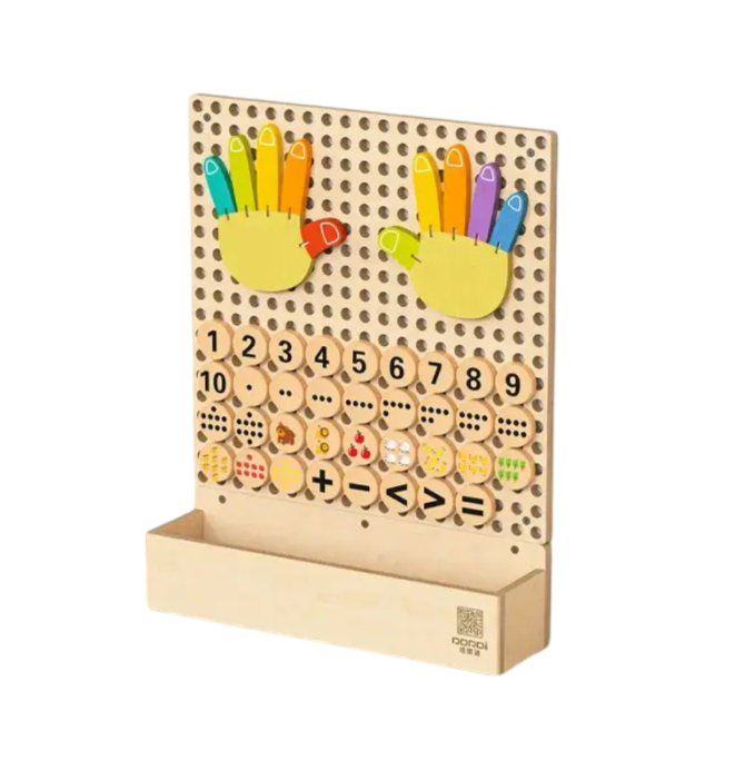 Toddler Wooden Learning Toys – Emotional Education Wall Toys