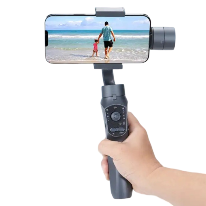 Phone Gimbal 3-Axis Face Tracking Smartphone Gimbal Stabilizer with Holder