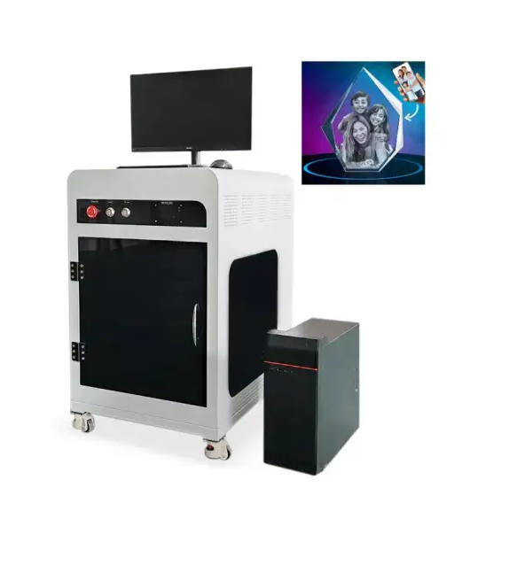 Acrylic 3d Photo Crystal Laser Engraving Machine