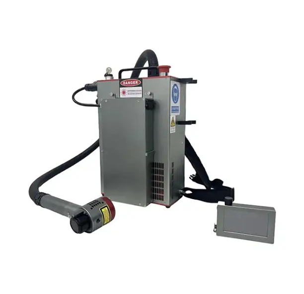 Handheld Continuous 200W 300W  Fiber Laser Cleaning Machine For Car Metal Rust Removal