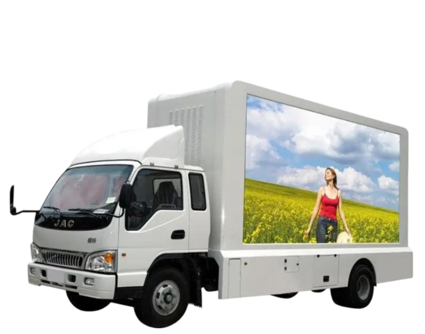 Outdoor Screens LED Mobile Truck Advertising  P6 P8 Full Color Truck Van Car Trailer LED Billboard