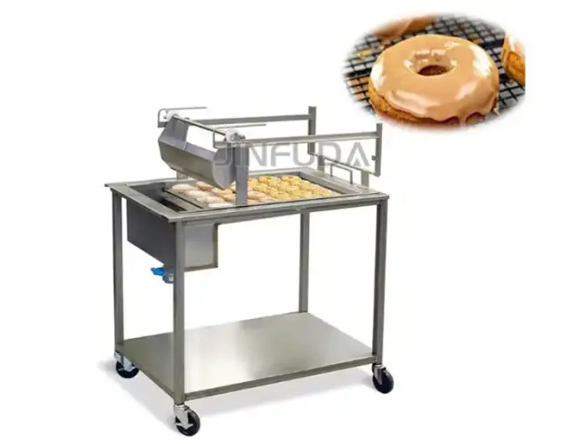 Commercial Doughnut Fryer MakerDonut Glazing Machine donut glazer donut decorating maker