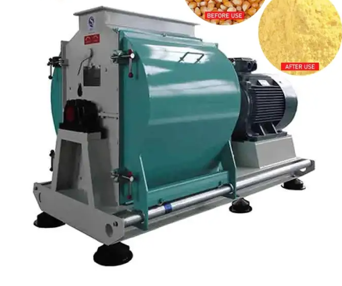 Corn Maize Grinding Milling Machine Wheat Flour Maize Feed Hammer Mills