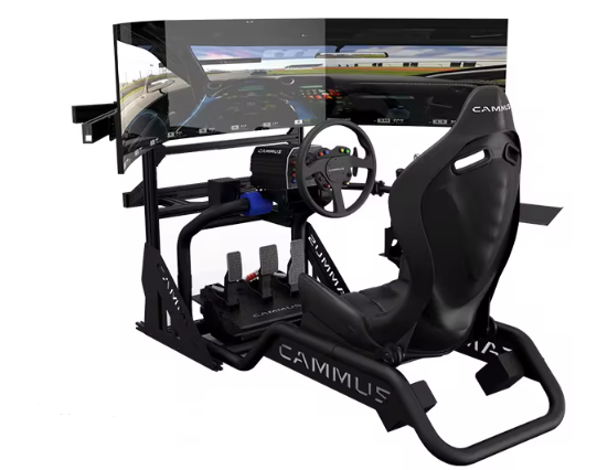 PC game racing simulator with comfortable Angle adjustment seat and pedal for simulate real experience  racing simulator