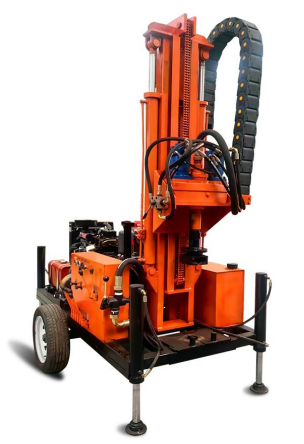 SM200 50.3HP Hydraulic water well drilling machine