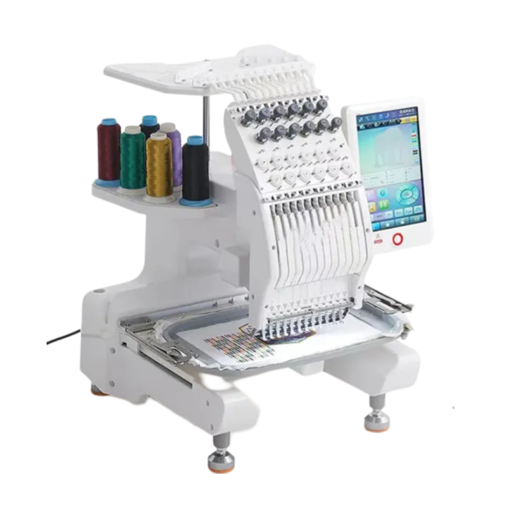 Single Head 9 needle Embroidery Machine Yeshai