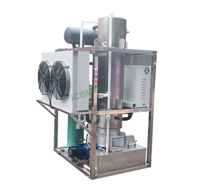 Industrial Ice Tube Maker Machine - Commercial Automatic 1 Ton to 20 Ton Capacity