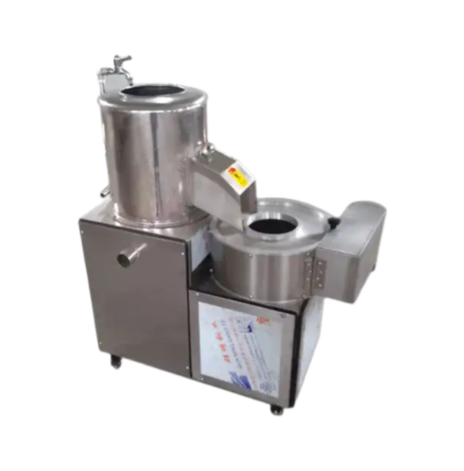 100-500kg Potato Washing and Peeling Machine – Taro Cutting, Potato Peeler, and Slicer Machine