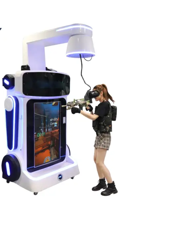 VART VR Simulator Virtual Reality 9D VR Shooting Game VR Arcade Machine for Amusement