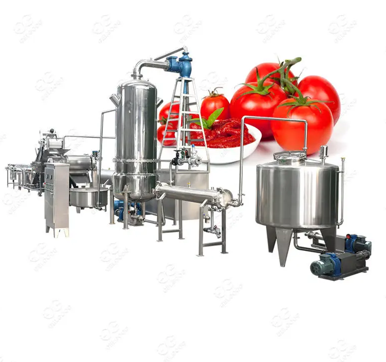 Automatic Small Processing Plant Tomato Paste Production Line Tomato Paste Making Machine