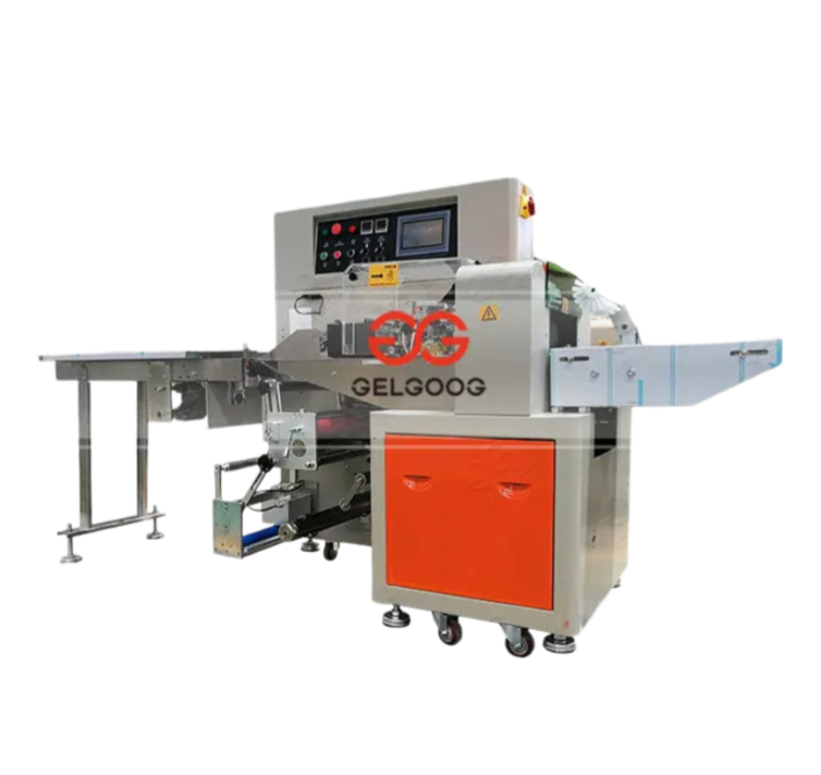 Horizontal Flowing Corn Bar Mini Cake Packing Machine