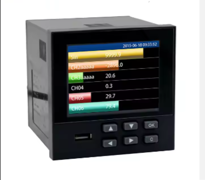 Paperless Recorder Temperature Data Logger with 4-Channel RS485