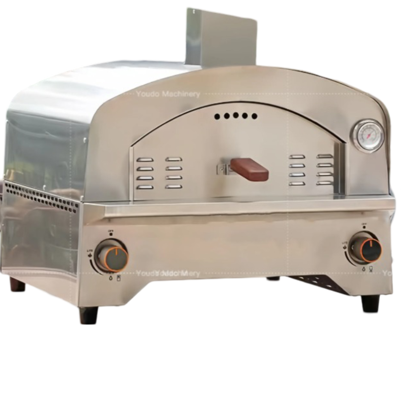 Gas Propane Pizza Oven And BBQ Grill Meat Smoker Gas Outdoor Portable RV Boat Camping Kitchen