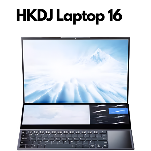 HKDJ DS16 Laptop: 16" Touchscreen, Intel Core i9, Up to 64GB RAM & 4TB SSD, Convertible Two-in-One Notebook