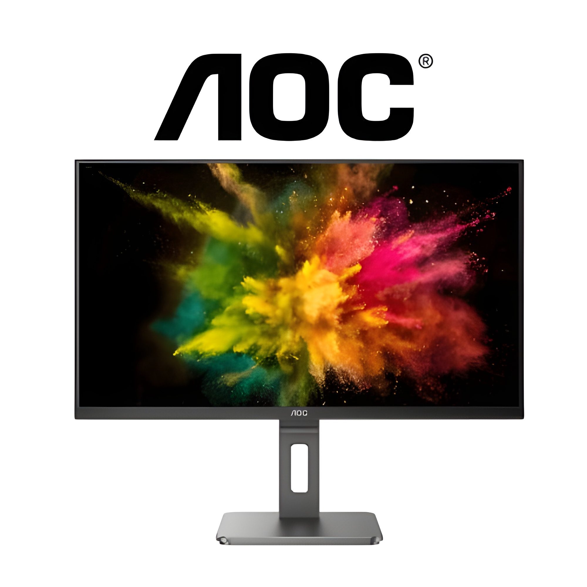 AOC Q27P2U 27-Inch IPS Monitor: 2K Resolution, 75Hz Refresh Rate, Adjustable Stand, USB 3.1 & HDMI Connectivity