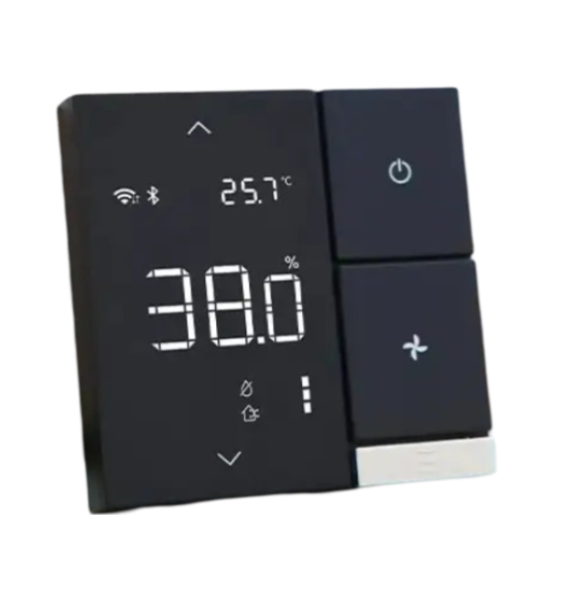 Multifunctional Smart Home Digital Wired Thermostatic Devices Thermostat Two-in-one Control for Floor Heating Fan Coil